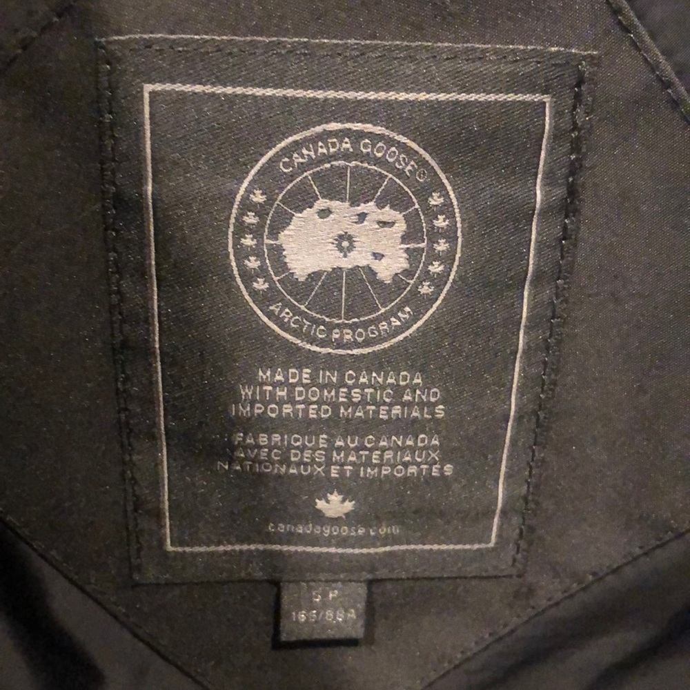 Canada Goose Black Quilted Freestyle Black Label Vest Ladies Small - Picture 7 of 12
